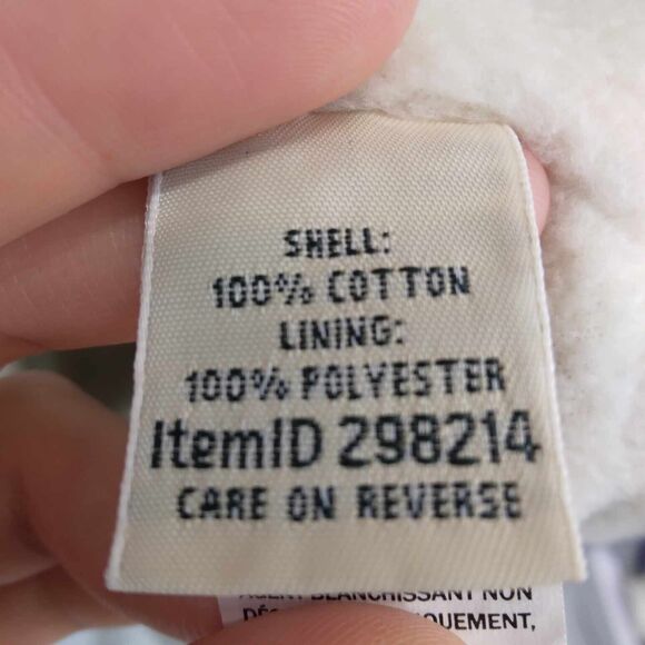 LL Bean Women's 2X Blue Plaid Fleece Lined Flannel Button Hooded Shacket Pockets - Picture 6 of 7